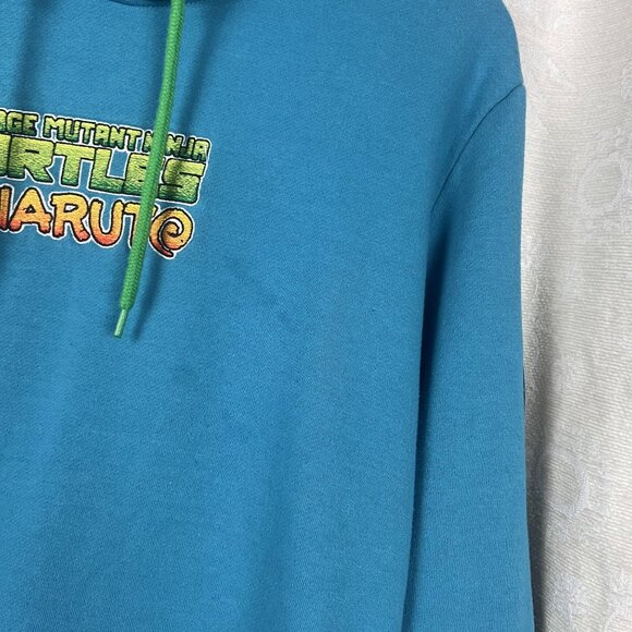 Teenage Mutant Ninja Turtles x Naruto Group Shot Hoodie BoxLunch women XL TMNJ - Picture 12 of 15